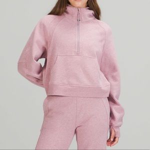 Scuba Oversized Half Zip Hoodie - M/L